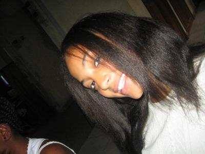 jeanny en mode caniche....looll